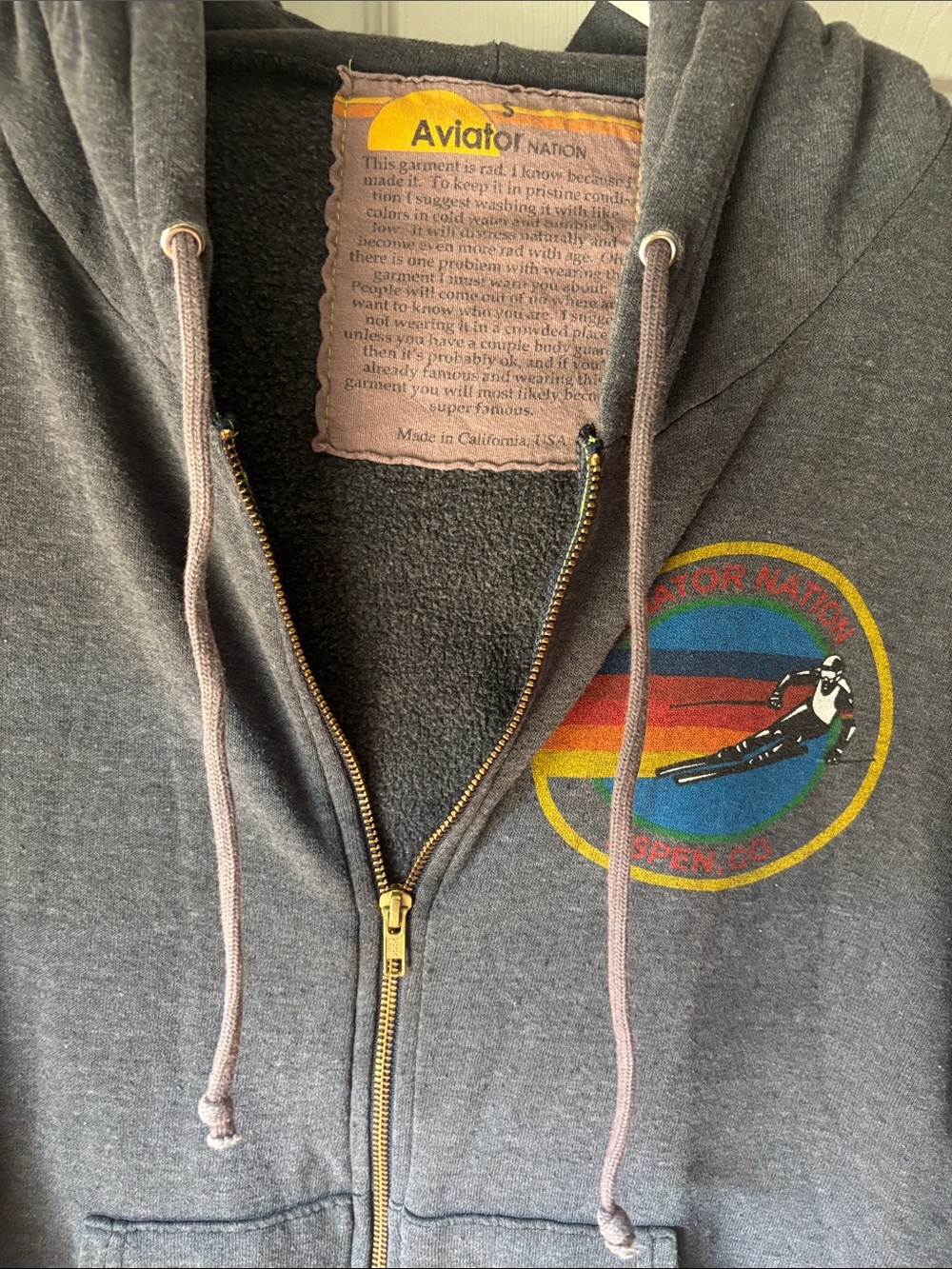 Aviator Nation ASPEN Hoodie - Picture 2 of 5